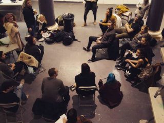 Felles gjennomgang av årets kurs i bodyart og feminisme #kunst #kunstskole #feminism #bodyart #activism ❇