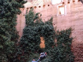 Ruins at restaurant vinyanova